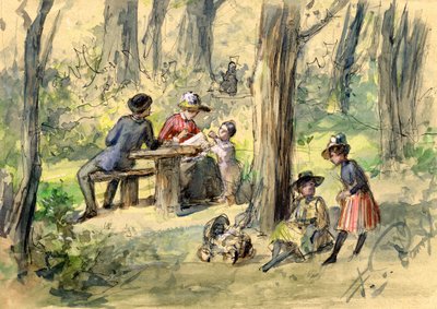 Sunday Excursion by Franz von Persoglia